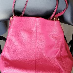 Coach phoebe handbag F35723 hotpink New with tags